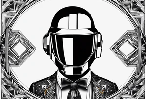 daft punk zrh tattoo idea