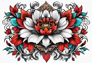 Шаринган tattoo idea