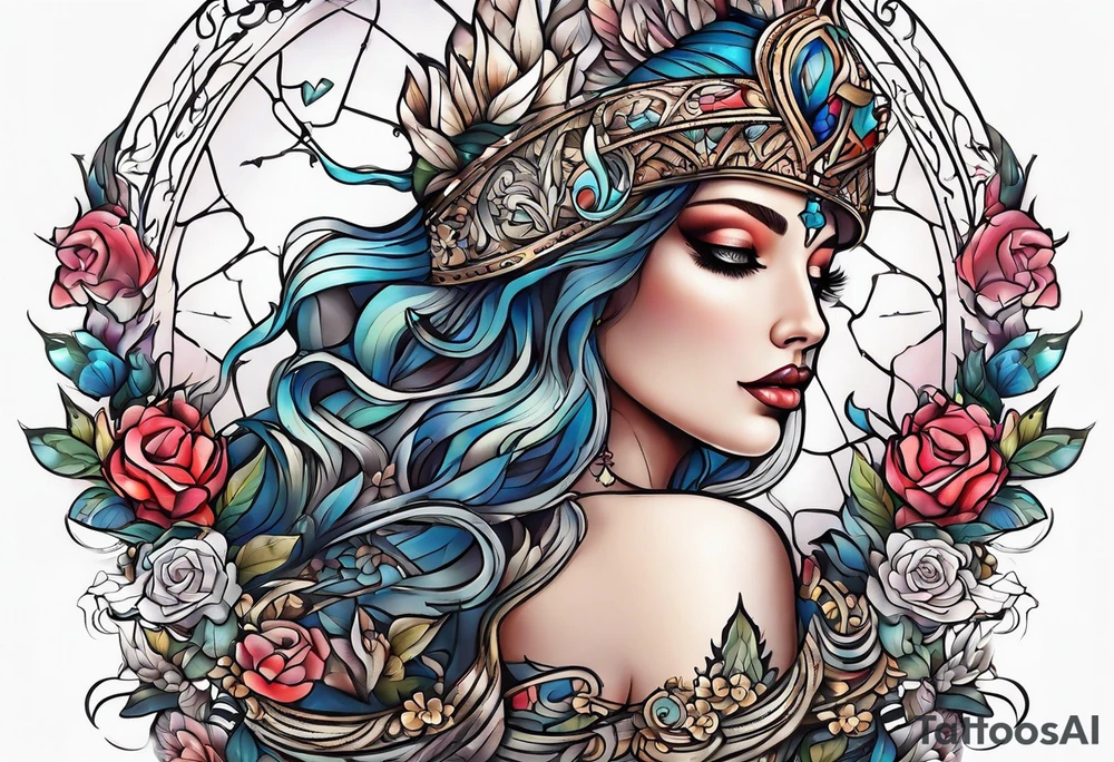 the full amour of God tattoo idea