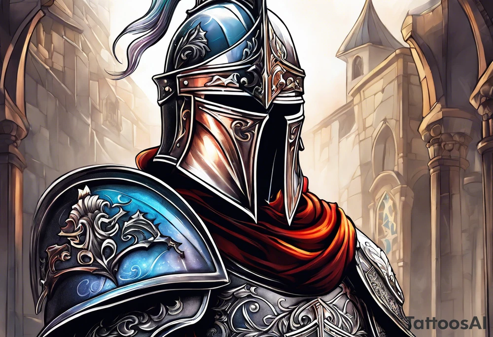 Knight tattoo idea