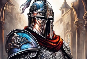 Knight tattoo idea