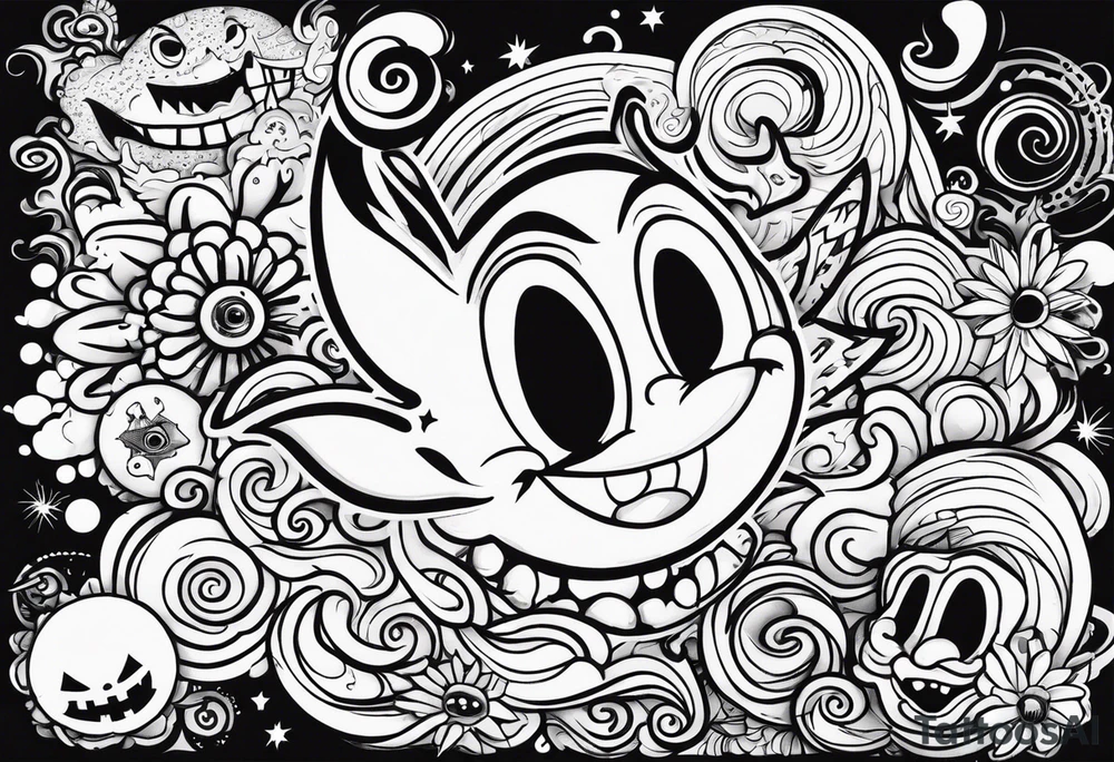 Scary Nickelodeon tattoo idea
