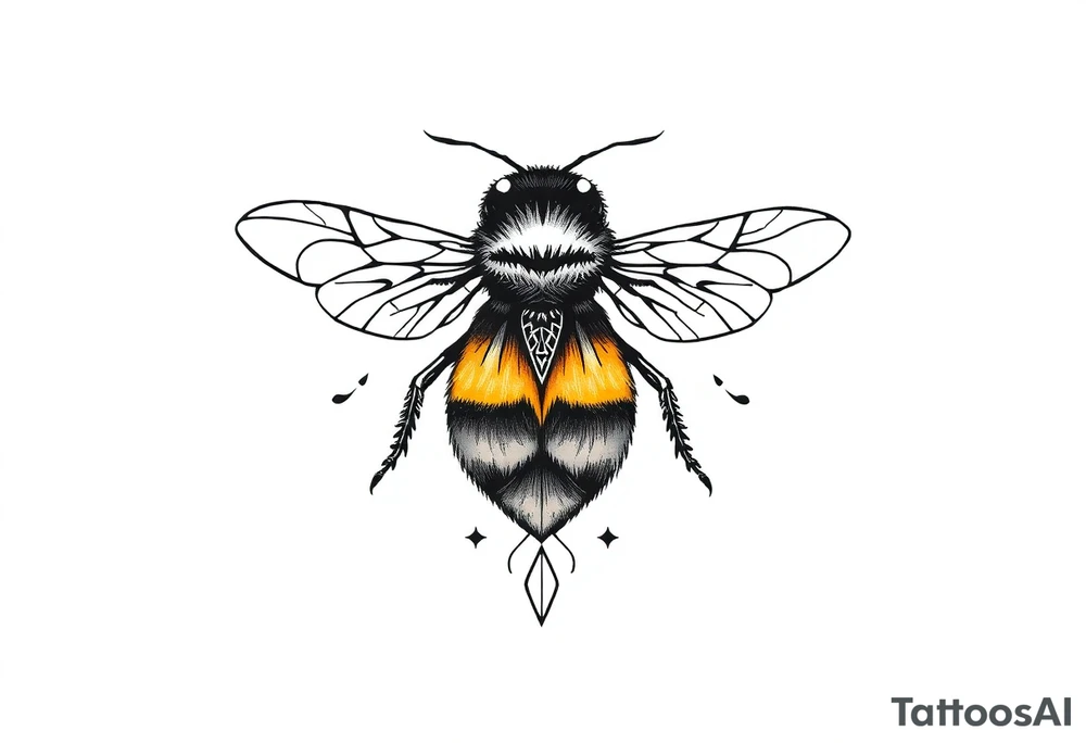bumblebee tattoo idea