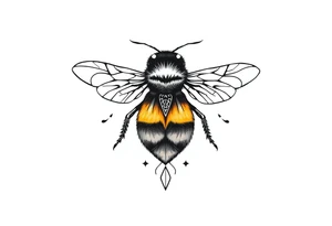 bumblebee tattoo idea