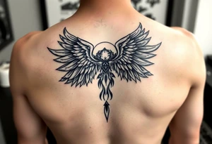 Angel alas tattoo idea