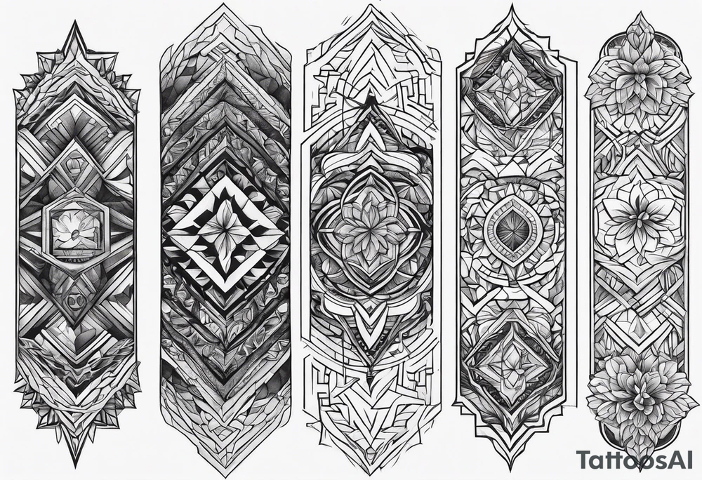Forearm sleeve tattoo idea