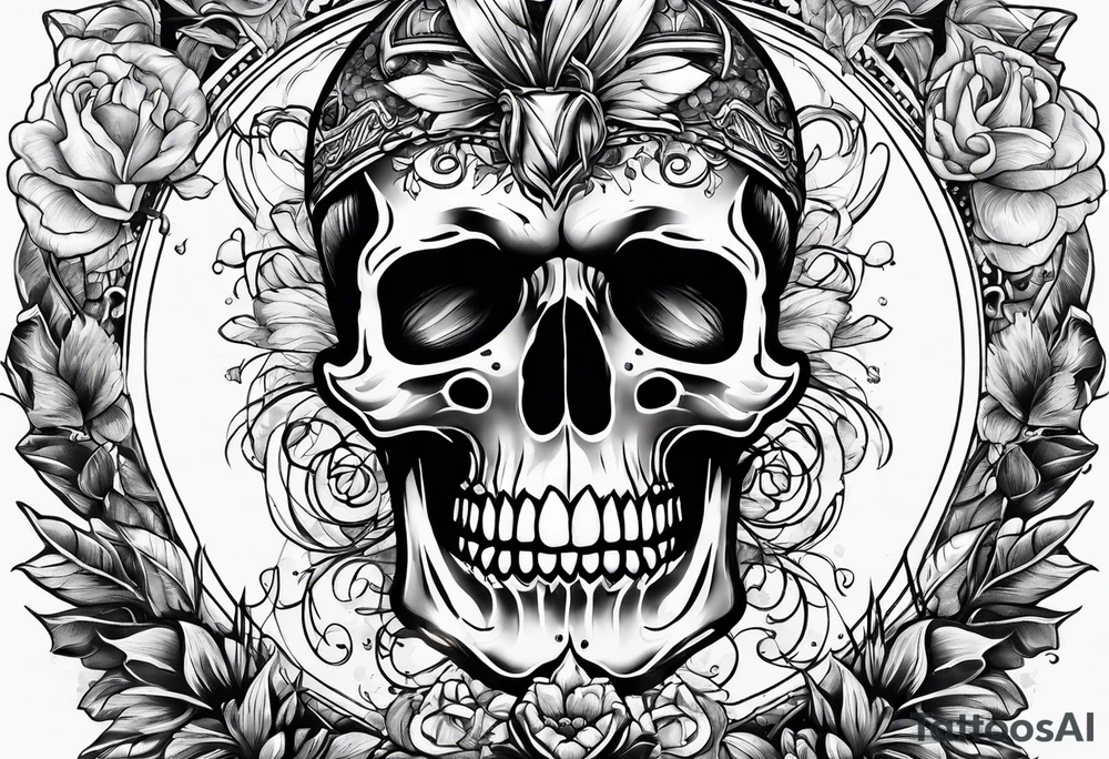 surviving death from a heart attack tattoo idea