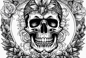 surviving death from a heart attack tattoo idea