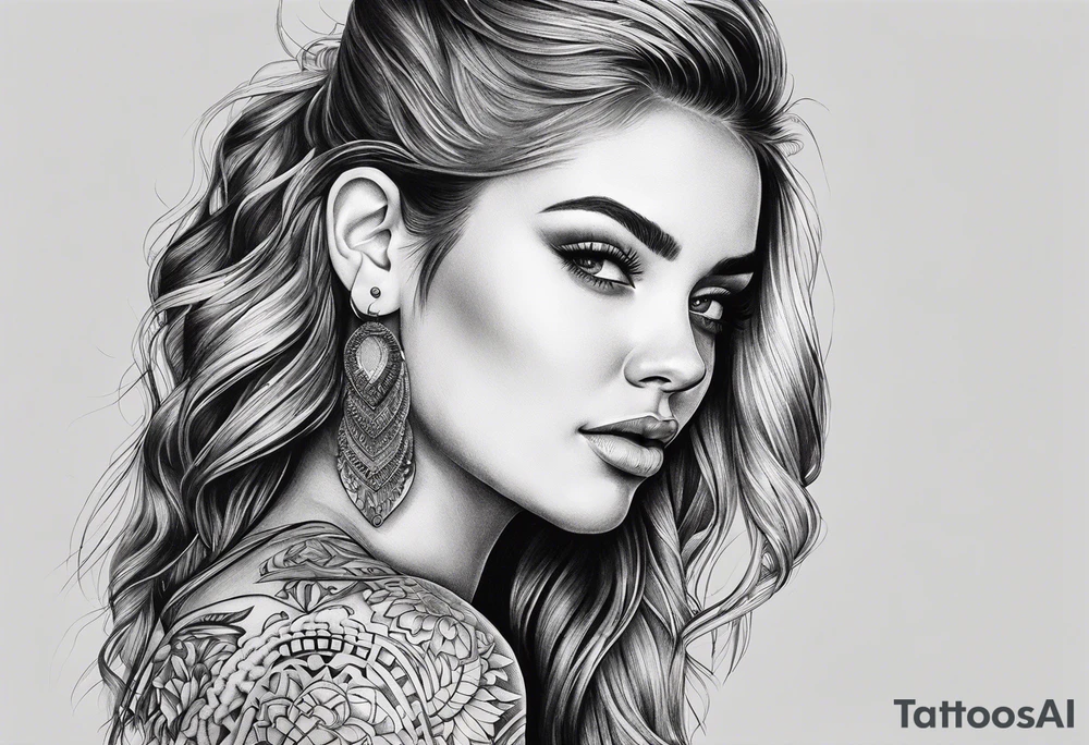 Dotwork tattoo idea