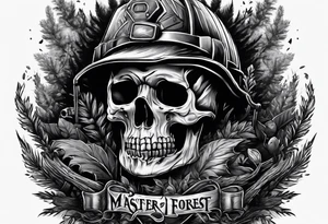 Dark Forest, Mine, Miner tattoo idea