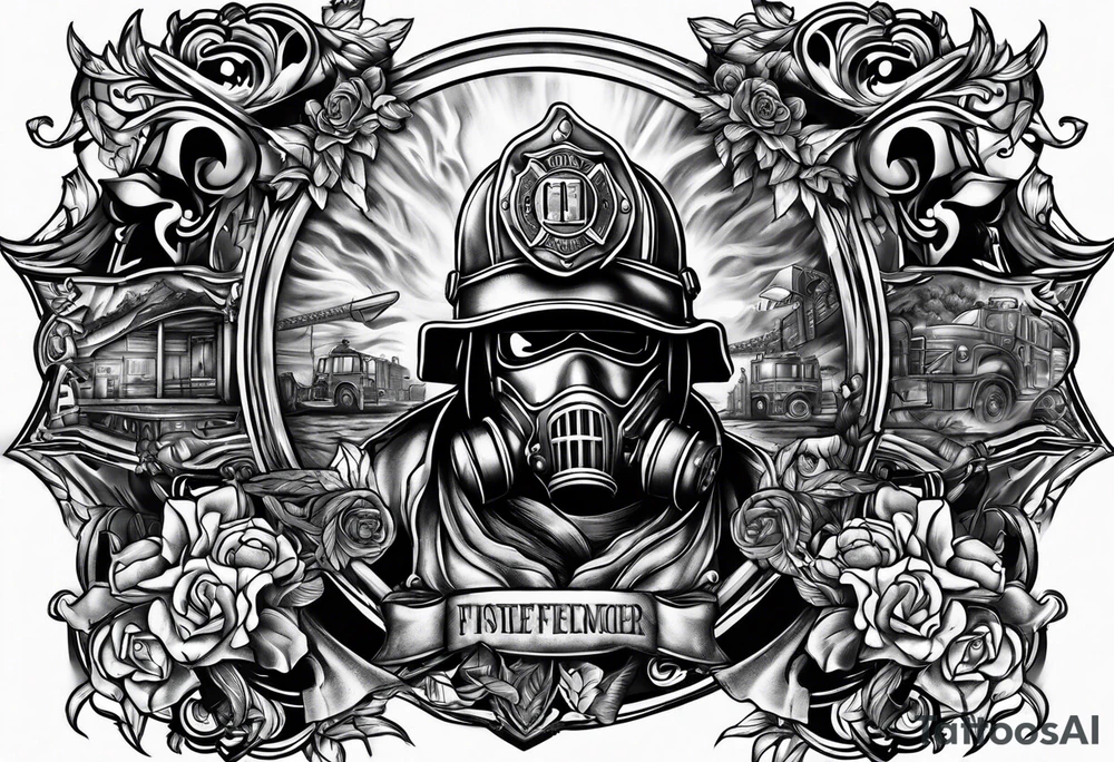 Firefighter Memorial tattoo idea
