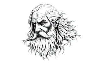 gandalf inspired tattoo tattoo idea