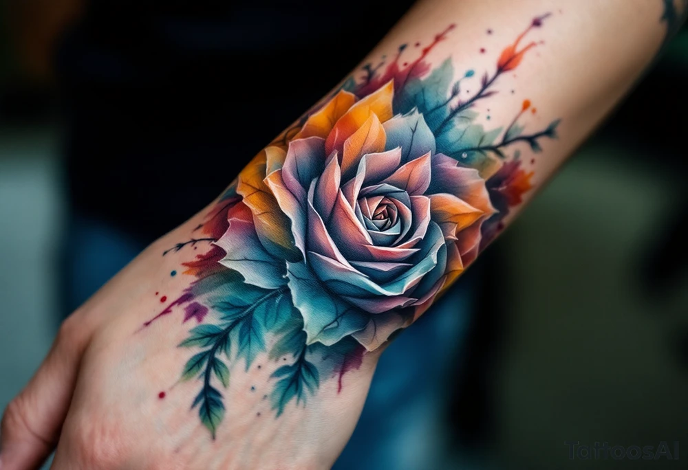 dmt patterns tattoo idea