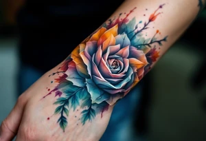 dmt patterns tattoo idea