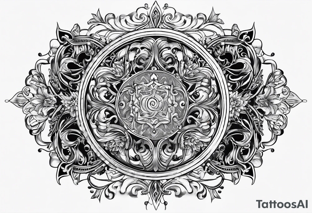 Ironwork build tattoo idea