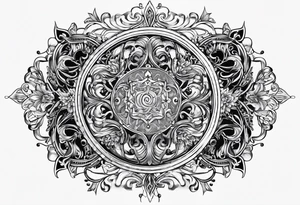 Ironwork build tattoo idea