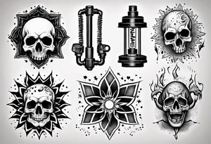pump tattoo idea