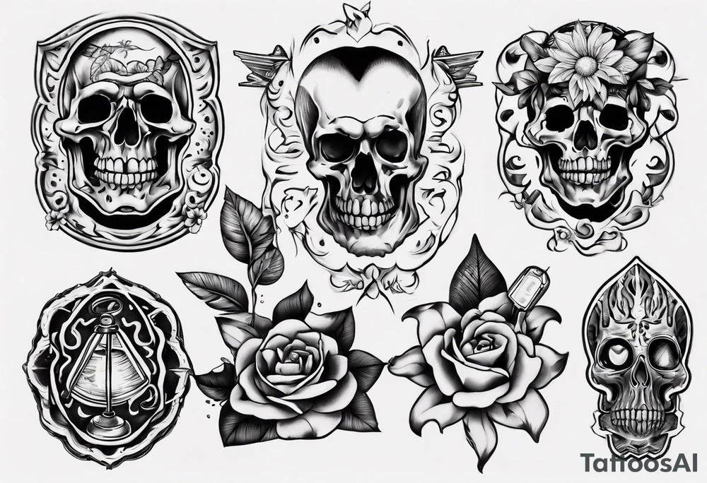 huellas tattoo idea