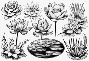pond tattoo idea