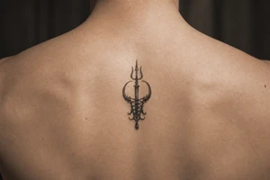 BDSM symbol feminine tattoo idea