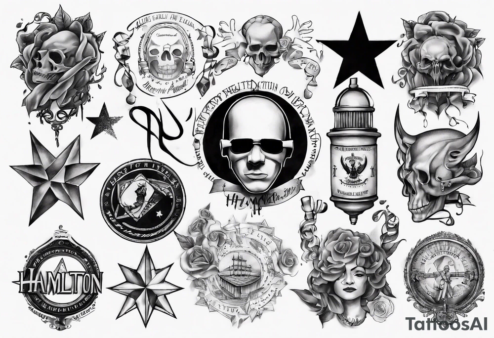 Hamilton the Musical tattoo idea