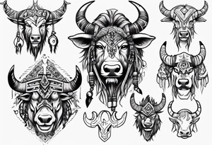 Tauren shaman tattoo idea