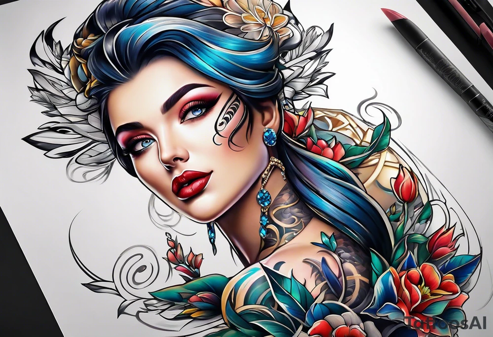 Focus on the future tattoo idea