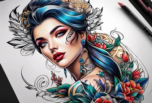 Focus on the future tattoo idea