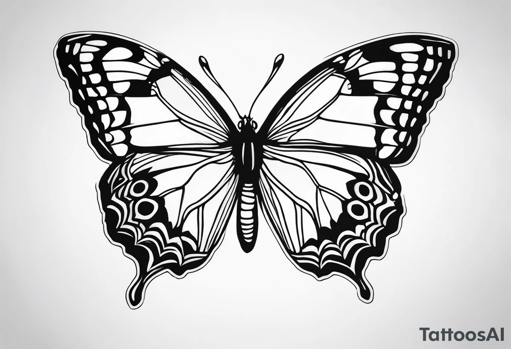 Hackberry emperor tattoo idea