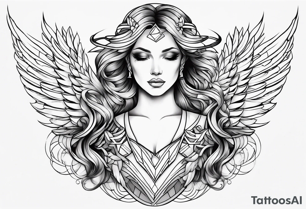 angels tattoo idea