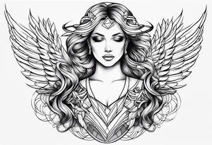 angels tattoo idea