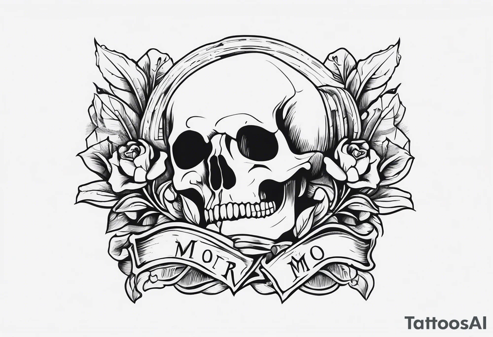 Memento mori tattoo idea