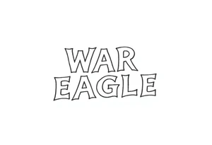 WAR EAGLE tattoo idea