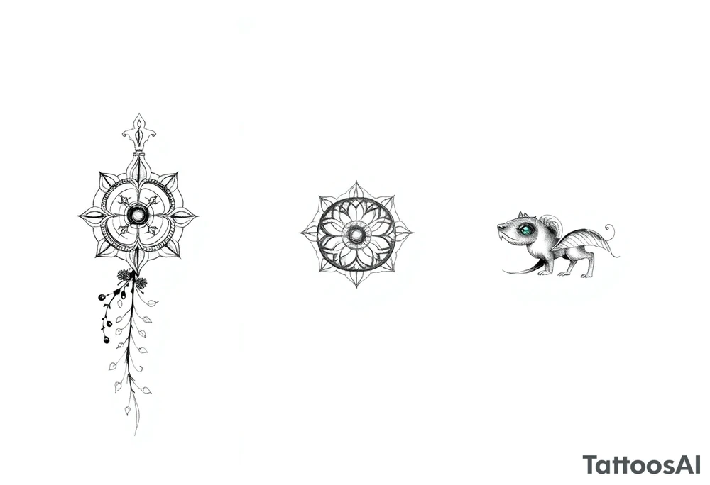 Symbol for protection and abundance  girl born 6 17 1986 at 820 pm tattoo idea