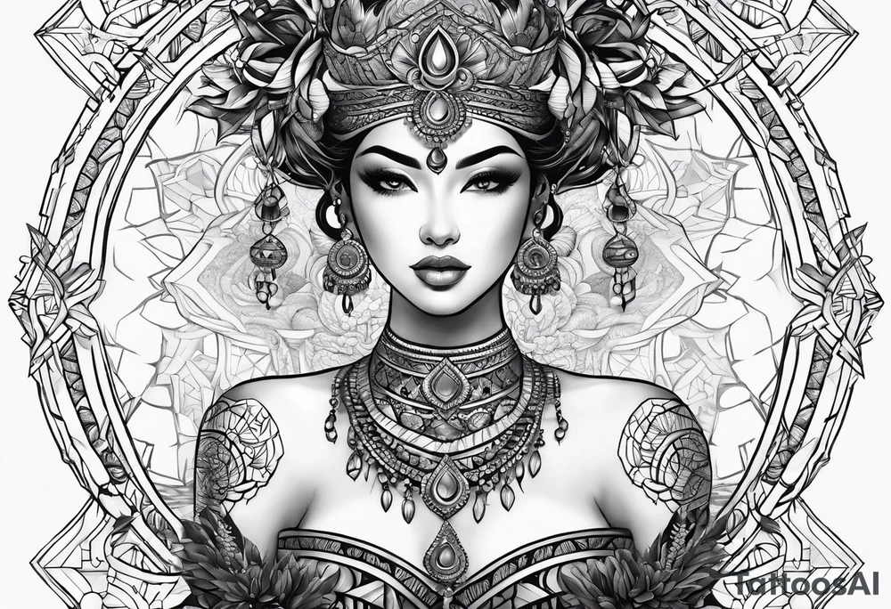 Indra’s net tattoo idea