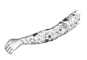 Newspaper style tattoo idea