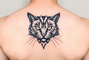 Black Cat tattoo idea