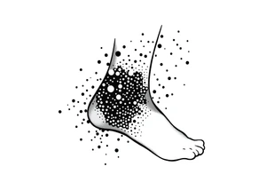 ankle tattoo on the ankle tattoo idea
