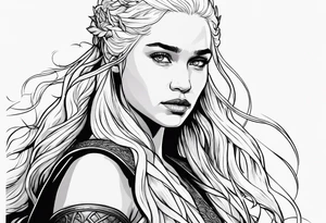 game of thrones daenerys o that the whole figure can be seen tattoo idea