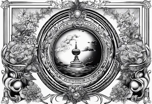 discipline consistency strong tattoo idea