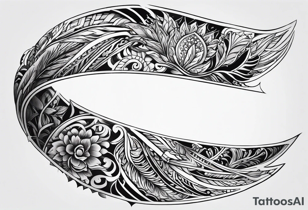 forearm filler tattoo idea