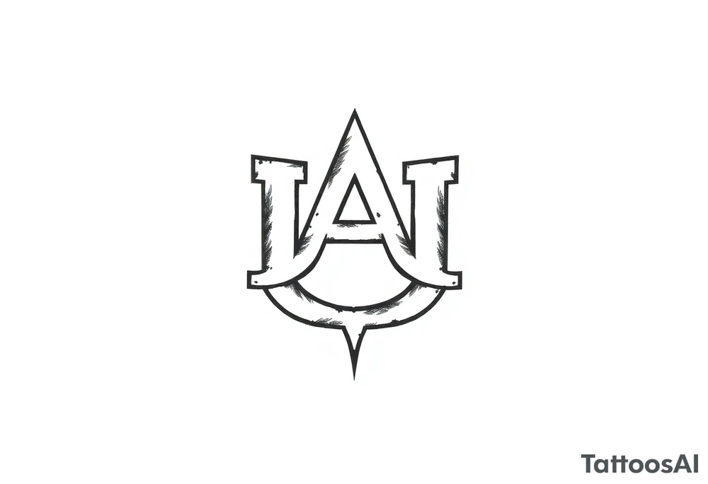 Auburn symbol tattoo idea