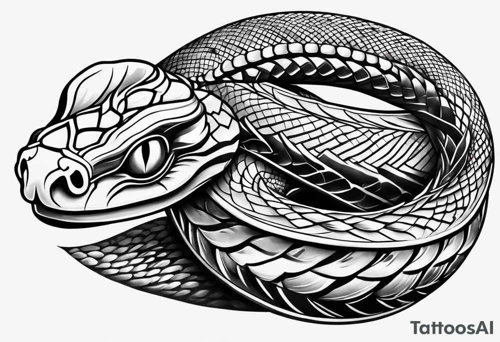 snake tattoo idea