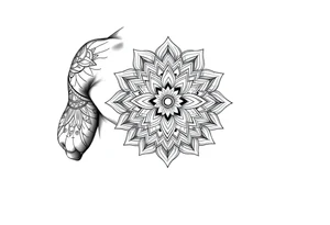 vector mandala tattoo idea