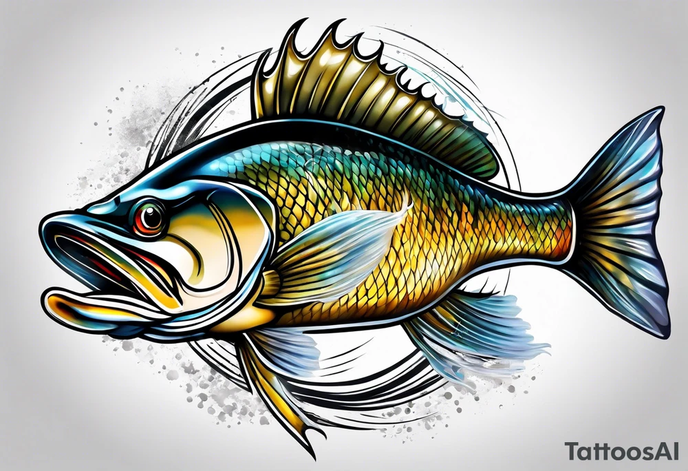 Walleye tattoo idea