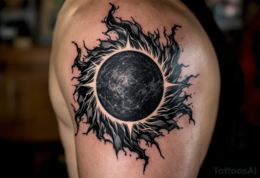 Eclipse tattoo idea