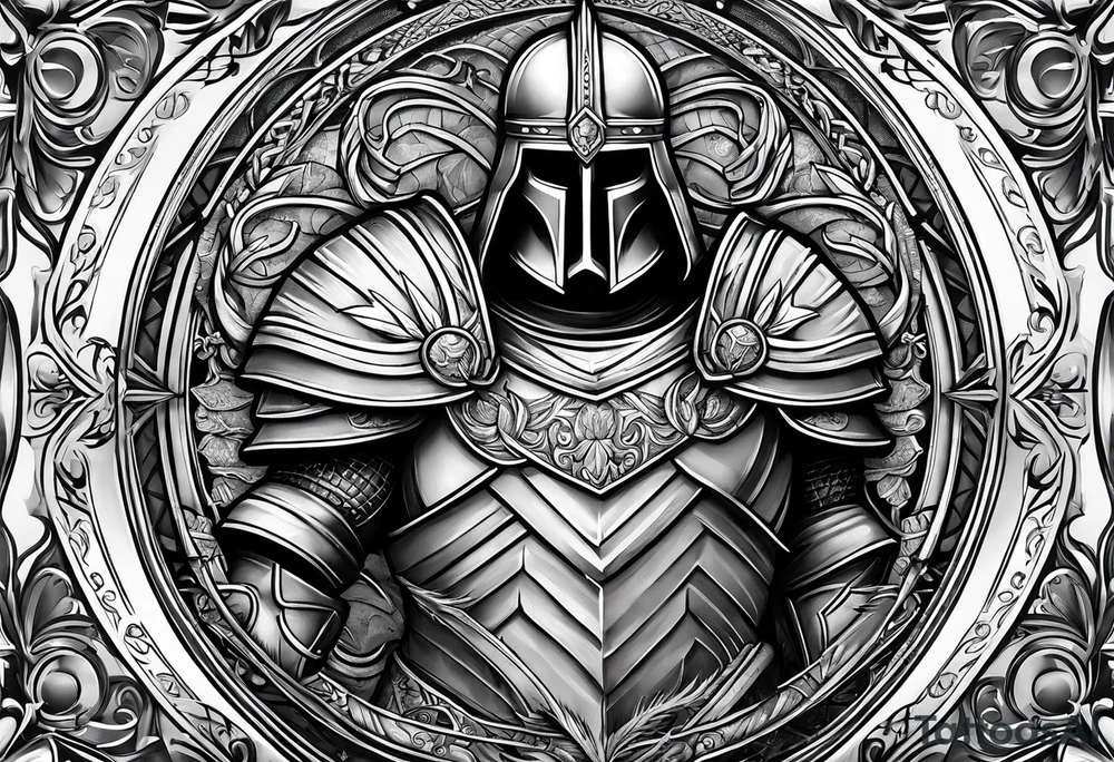 crusader tattoo idea