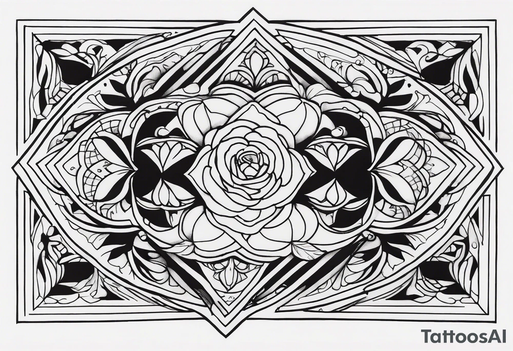 Genera un tatuaje que 
representa la persistencia tattoo idea