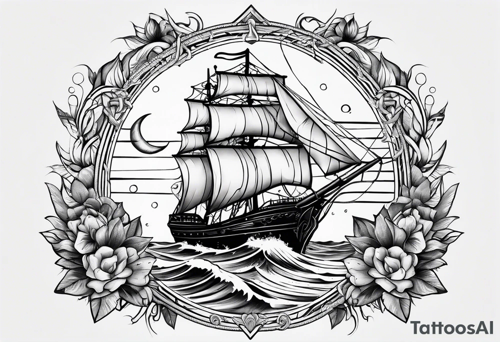 Nautical tattoo idea