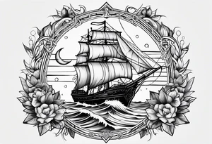 Nautical tattoo idea